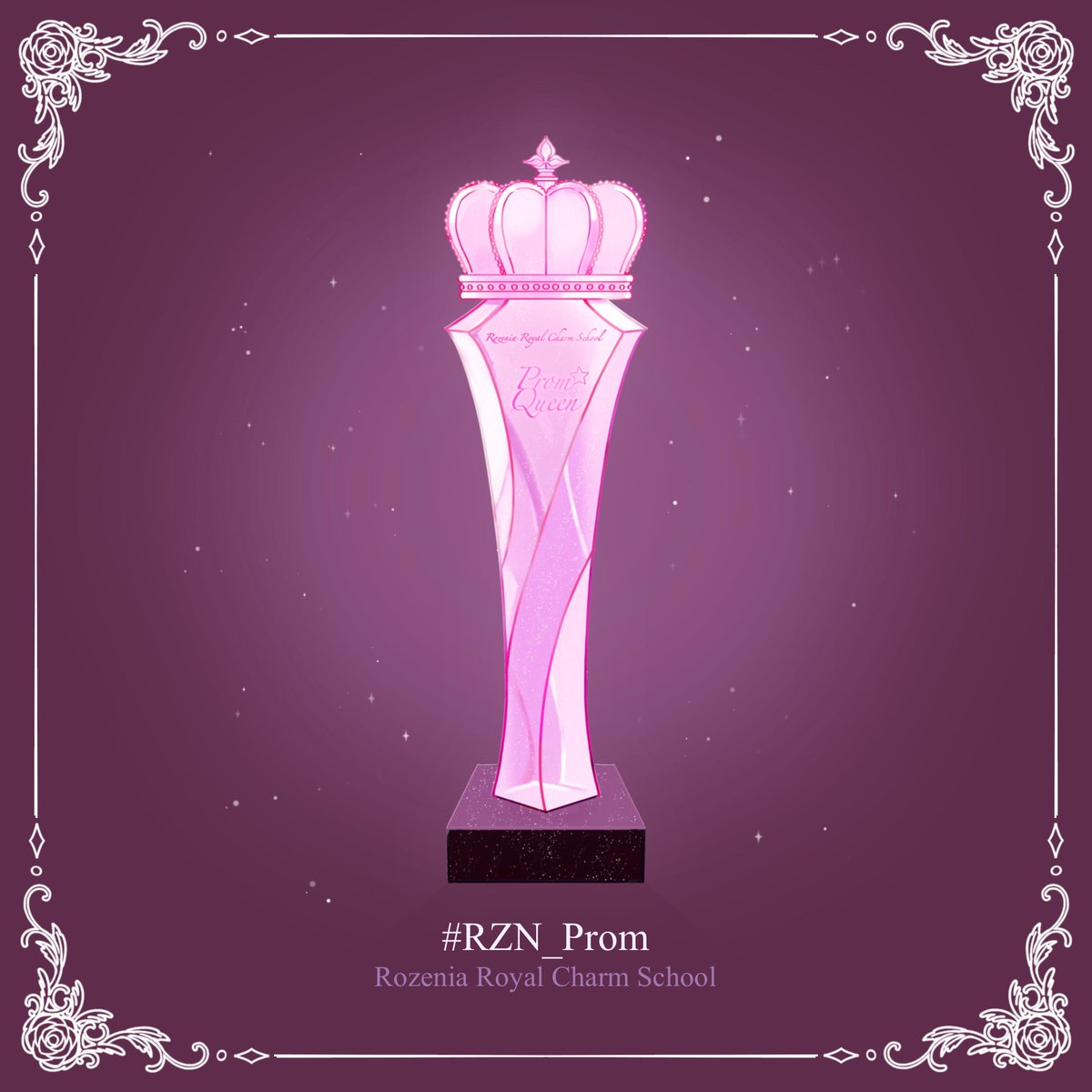 Rozenia_PR's tweet photo. #RZN_Prom
ทั้งโถงเงียบลงเมื่อได้ยินเสียงผู้อำนวยการ

“จากการนับผลโหวตแล้ว ขอประกาศรายชื่อพรอมคิงและพรอมควีนดังต่อไปนี้”

 “คริสโตเฟอร์ อัลบา วินสเล็ต และ พีโอนี่ แพนเซีย ฟลอราเรีย ขอเชิญขึ้นมารับถ้วยรางวัลและสายสะพายบนเวทีด้วยค่ะ”

 ทุกคนต่างฮือฮาสงเสียงเชียร์เพื่อนที่ได้ขึ้นไป https://t.co/VTeALPsCAM