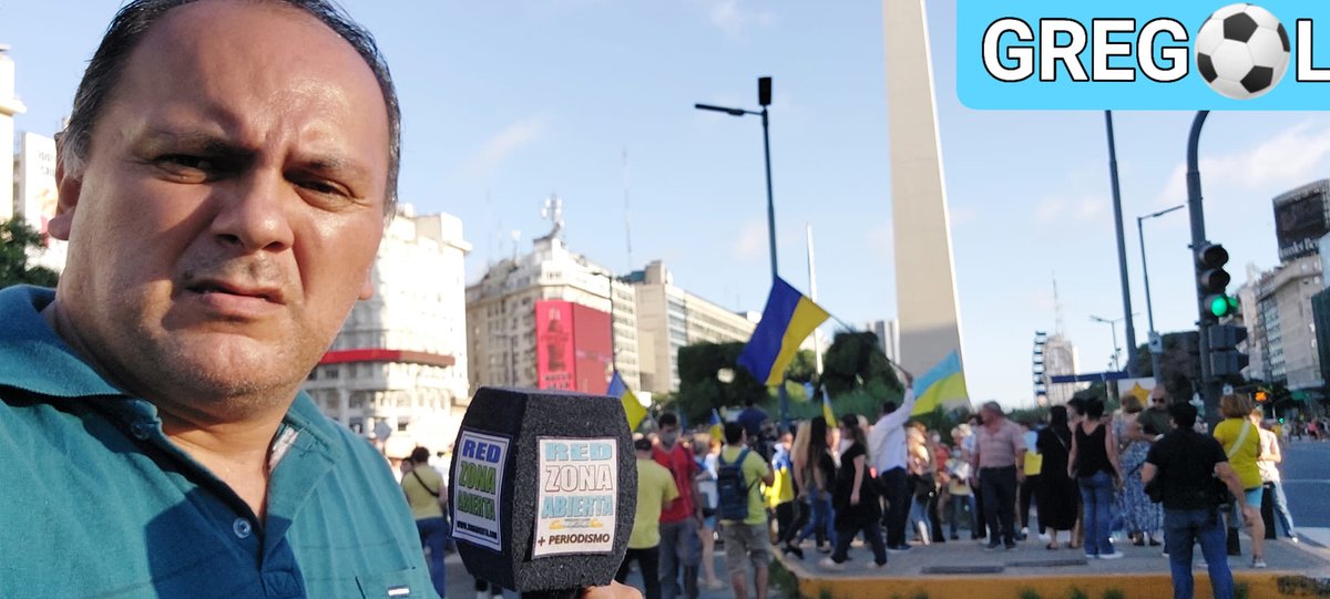 GregolBoca's tweet photo. RUMBO A LA BOMBONERA, NOS ENCONTRAMOS EN EL OBELISCO ,CON LA CARAVANA DE APOYO A UCRANIA, Y LA COLECTA DE AYUDA A CORRIENTES, SOLO UN ADELANTO, NOTAS EXCLUSIVAS CON PROTAGONISTAS DE DICHA COBERTURA. https://t.co/HrDF1N4IOv