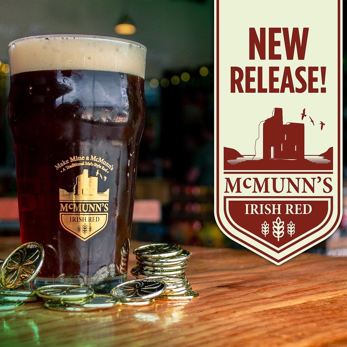 getlostcatering's tweet photo. All set for our #StPatricksDay party! Warm up with a pint of the newly released McMunn's Irish Red &amp; a classic Reuben. Also featuring live music by Something's Brewing (2-5pm) &amp; traditional dance by Foley Academy of Irish Dance at 5:30pm! Come on out &amp; celebrate with #LostRhino! https://t.co/6emuYgFxjf