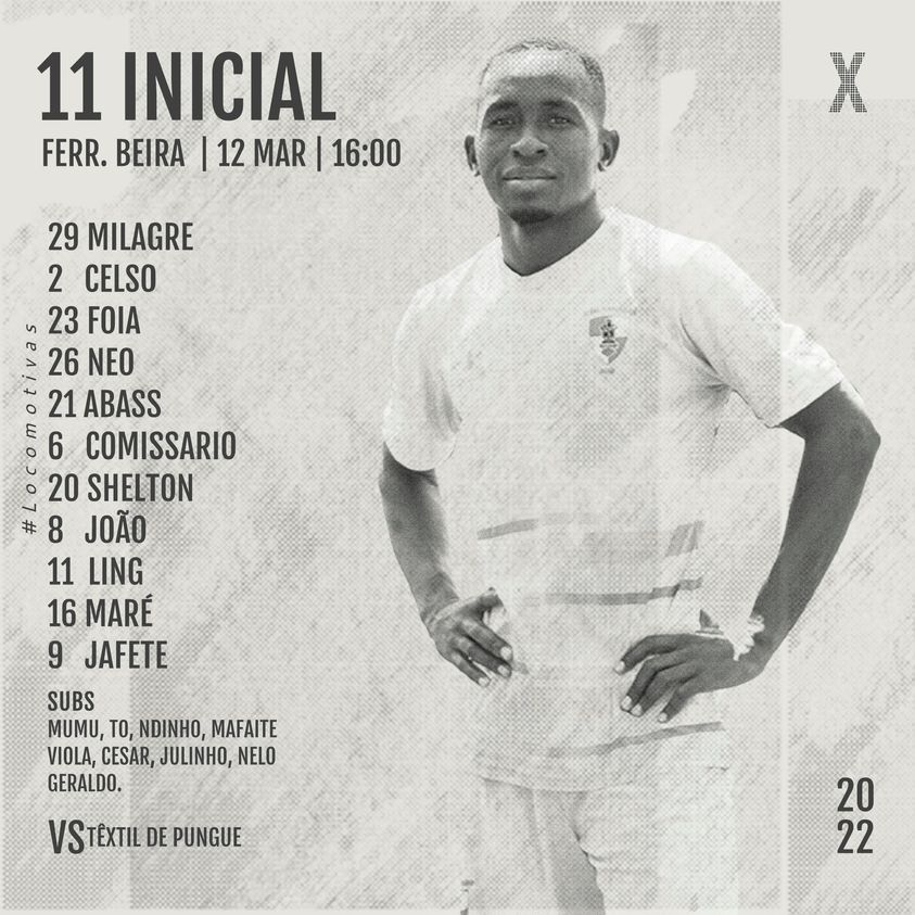 Este fue el 11 inicial del partido de esta mañana. 💚🤍

#VamosFerroBeira