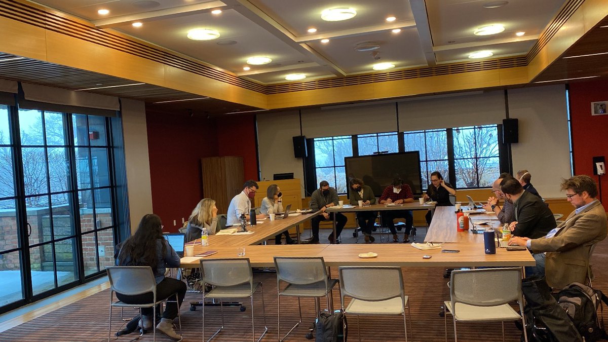 interstatehwys's tweet photo. Day 2 of #CTIWorkshop off to a snowy start! Discussing qualitative research, new findings, and pedagogy! https://t.co/Zs7QFcLldS