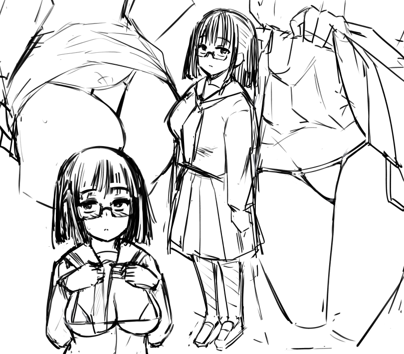 意外とそんなパンツ履いてるんですねをいつか仕上げたい 