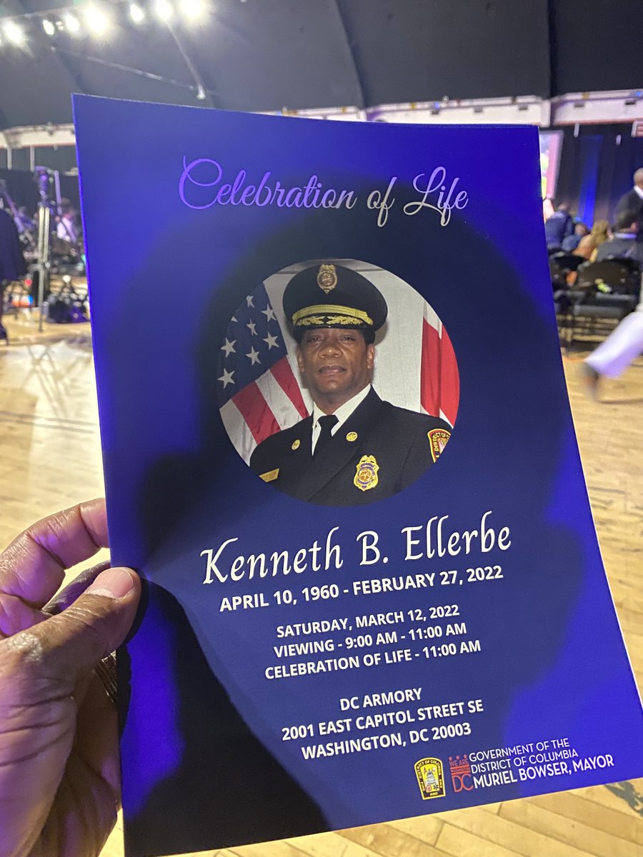 At funeral services for former DC fire chief Ken Ellerbe @dcarmory ⁦<a href="/SEDCScoop/">Southeast DCScoop</a>⁩ ⁦<a href="/wusa9/">WUSA9</a>⁩ ⁦<a href="/dcfireems/">DC Fire and EMS Department</a>⁩ #firefighters