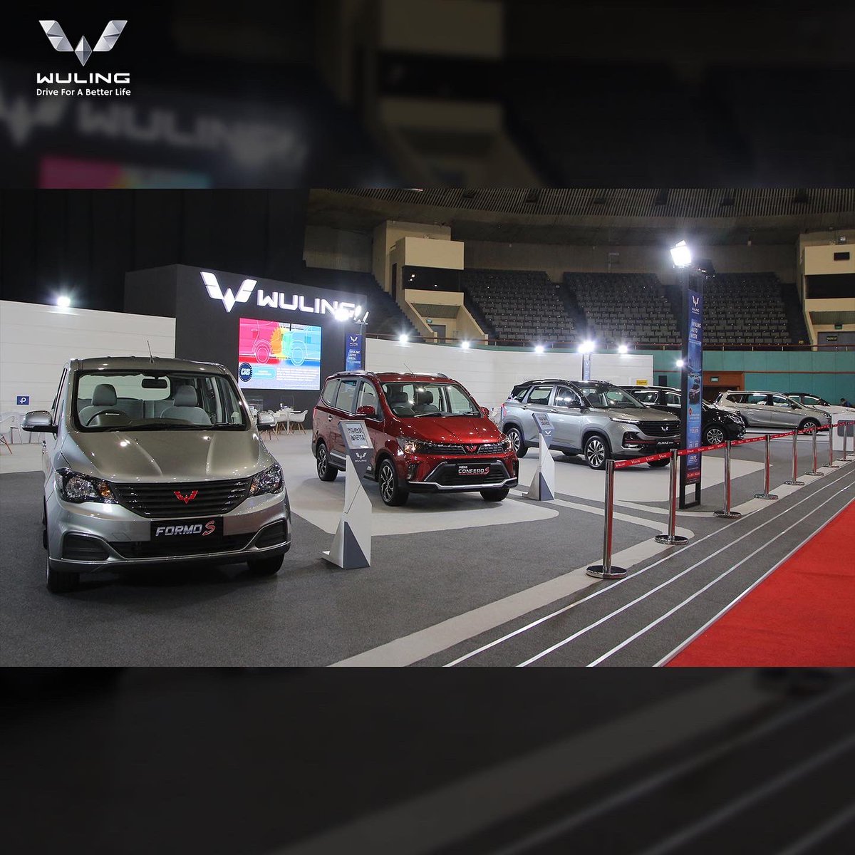 WulingMotorsID's tweet photo. Selain menampilkan lini produk yang lengkap (Almaz Series, Cortez CT Series, New Confero S & Formo S), Wuling juga menawarkan berbagai program promo yang istimewa.
#WulingMotors #DriveForABetterLife #WulingAutoWeek #WulingJAW2022 #JakartaAutoWeek #JAW https://t.co/0ZhIP4YRZM