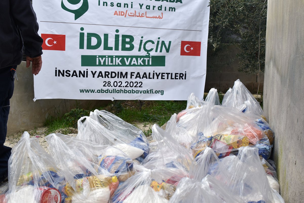 AbdullahBabaVkf's tweet photo. İdlib'te kış yardımlarında bulunduk.

https://t.co/WrjiucbFTe https://t.co/VIoosg0hep
