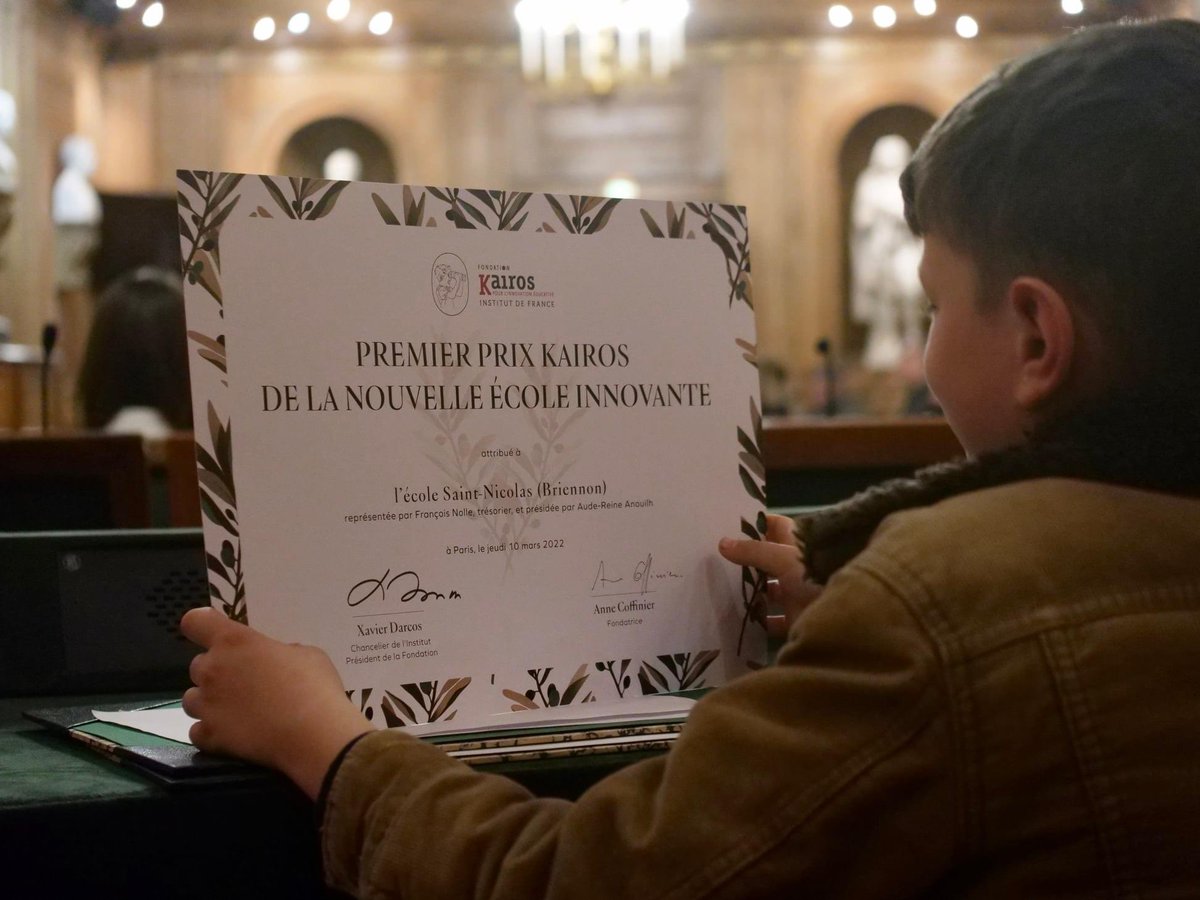 Découvrez le dossier de presse de la cérémonie de remise du prix Kairos de la nouvelle école innovante: online.fliphtml5.com/wcqdy/vtnp/?16… #innovation #education