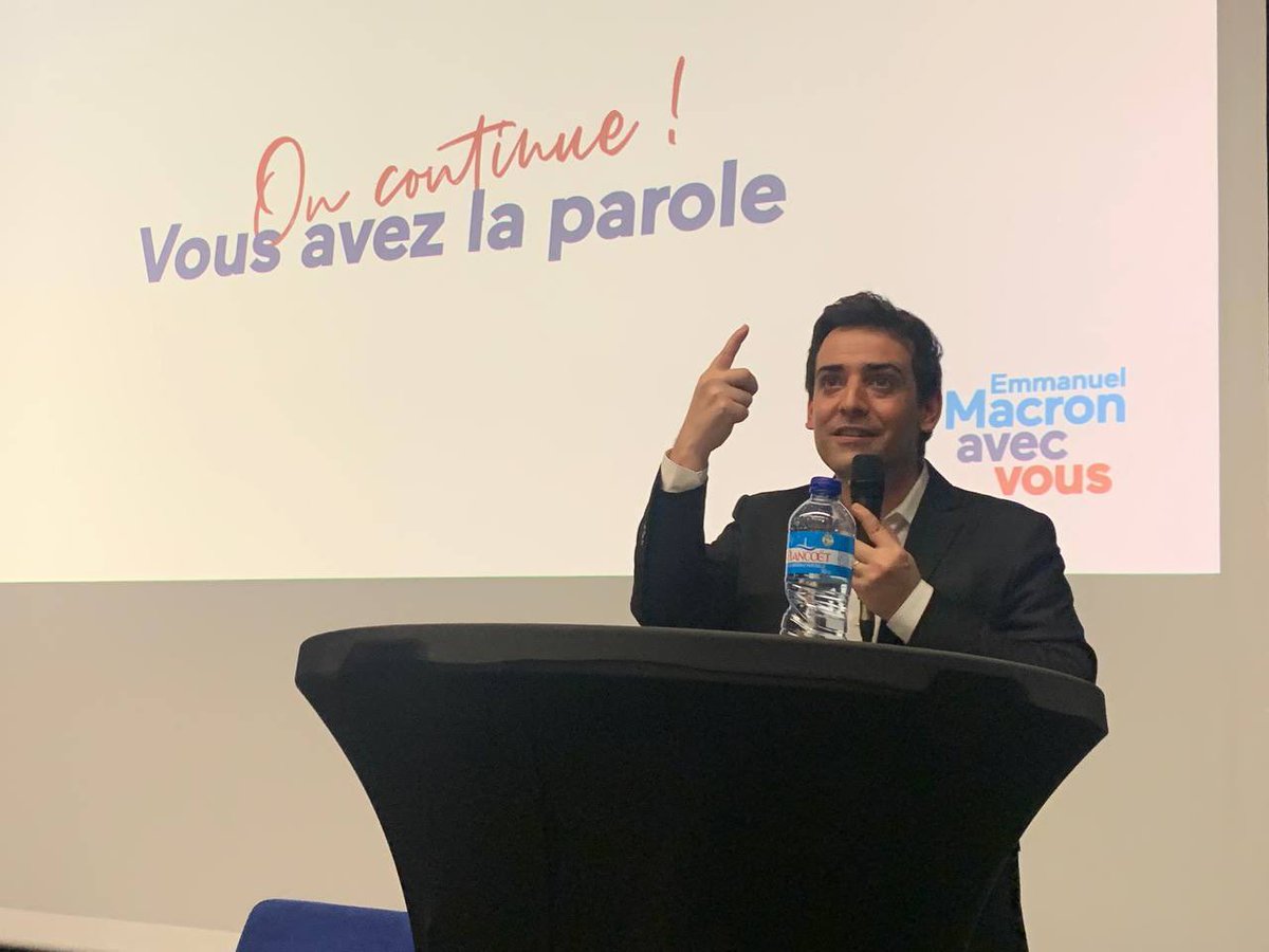 Aujourd’hui à #Vannes dans une salle comble, tous mobilisés avec un seul objectif : Faire réélire le Président de la République pour un nouveau quinquennat. 

<a href="/avecvous/">septi widya lestari</a> nous y arriverons !

📣 J-28 avant le 1er tour ! On ne lache rien, chaque voix compte 🗳