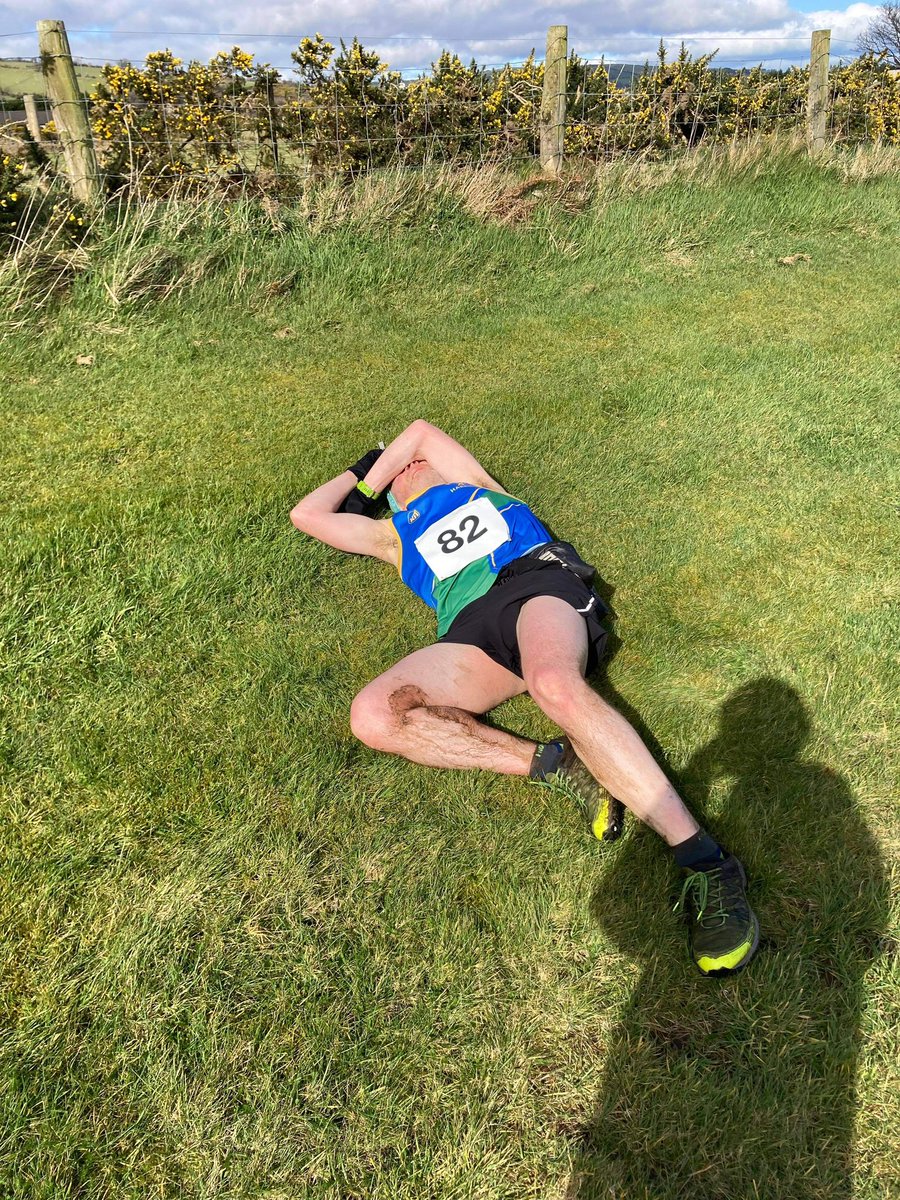 Micksimus's tweet photo. First race or hard running since covid a few weeks ago. The legendary #spudrun never disappoints, not π― but hopefully getting there. Thanks @glens_runners https://t.co/swCCAZqQne