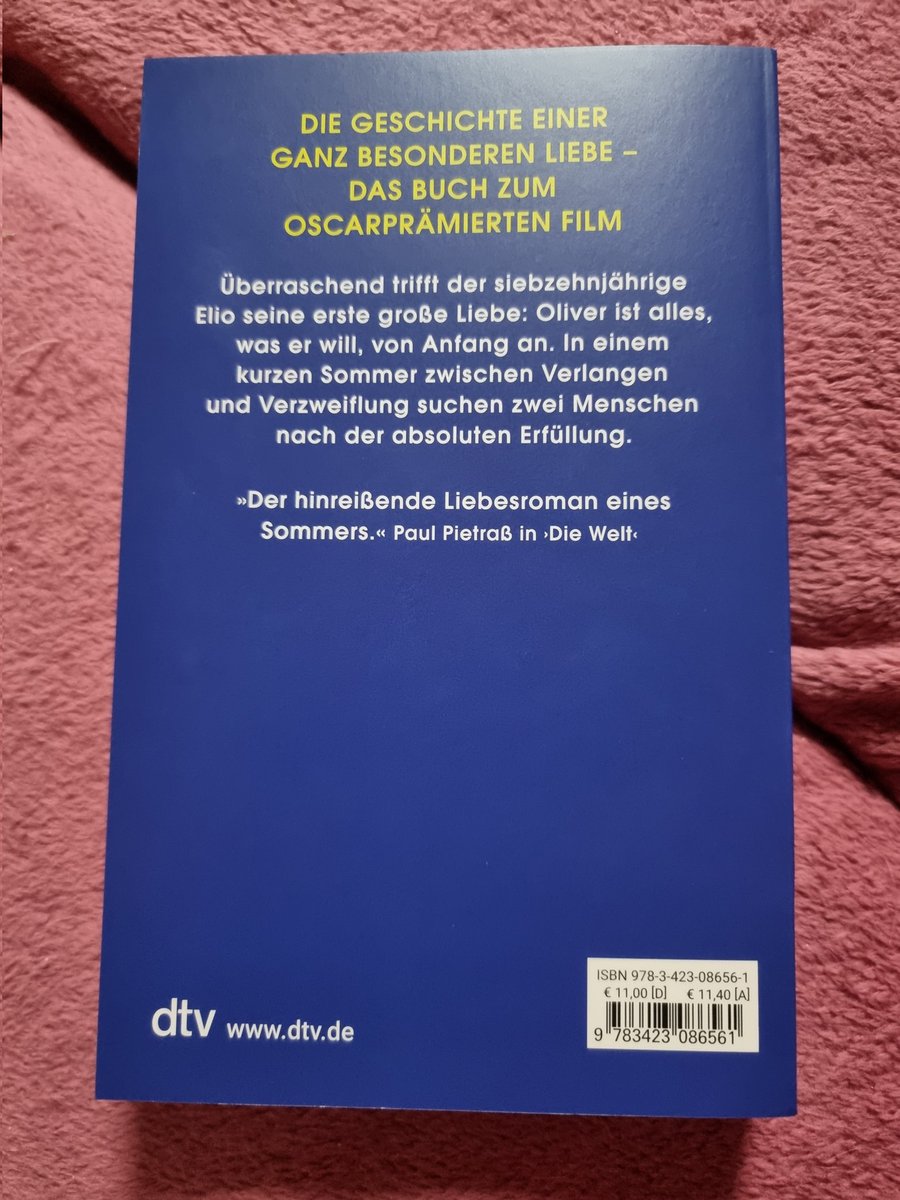 Katja1979Lamour's tweet photo. Pflichtlektüre, wenn man den Film schon so sehr liebt.
#CallMeByYourName #andréaciman #TimotheeChalamet #ArmieHammer #lucaguadagnino #ersteliebe #Italien https://t.co/5VoEz4d2z4
