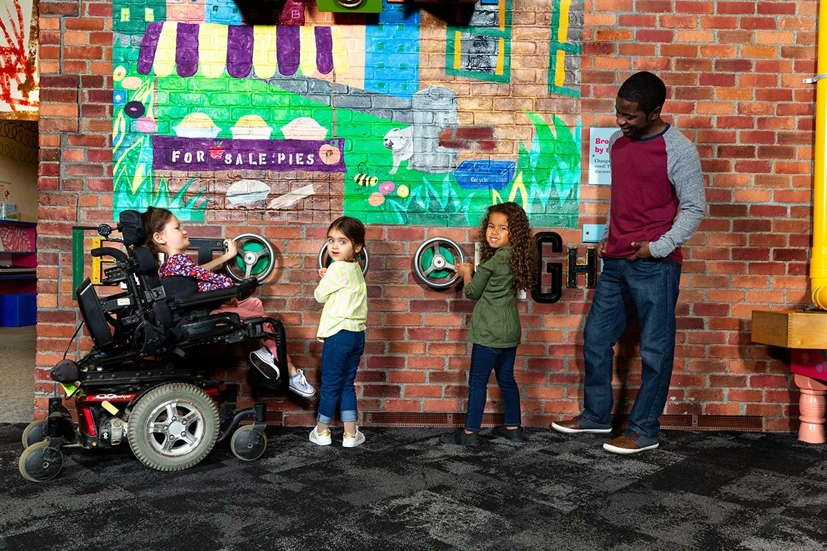 PlayGroundology's tweet photo. Gr8 to see Children's Museums putting #play front and centre. Less then 2 days left to vote in @USATODAY's Reader's Choice Best Children's Museum - https://t.co/YCksyNQOLw Shown here - Chicago, Denver, St. Louis, Rochester #playeverday #playrocks https://t.co/lspBAYIoVn