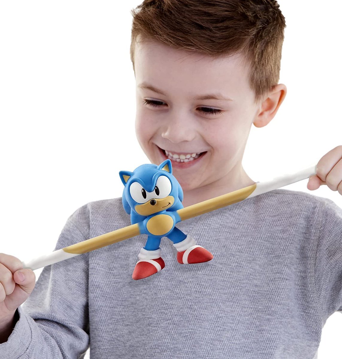 Wario64's tweet photo. Stretch Sonic - Heroes of Goo Jit Zu Classic Sonic The Hedgehog Hero Pack is $11.19 on Amazon after listed coupon https://t.co/Zjr6iai58b #ad https://t.co/ratLnoBJsq