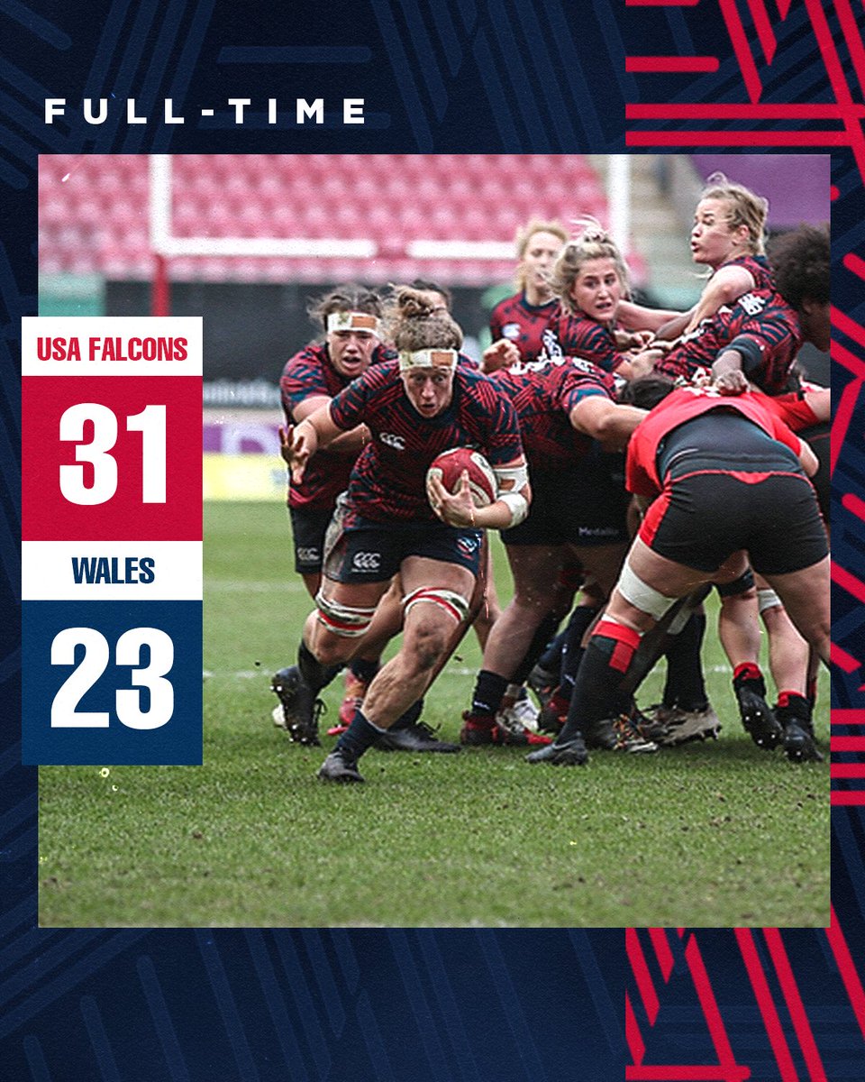 What a brilliant result for our Women's Falcons 🤩

TRIES | Rogers, Washington, Zackary (2), Kelter