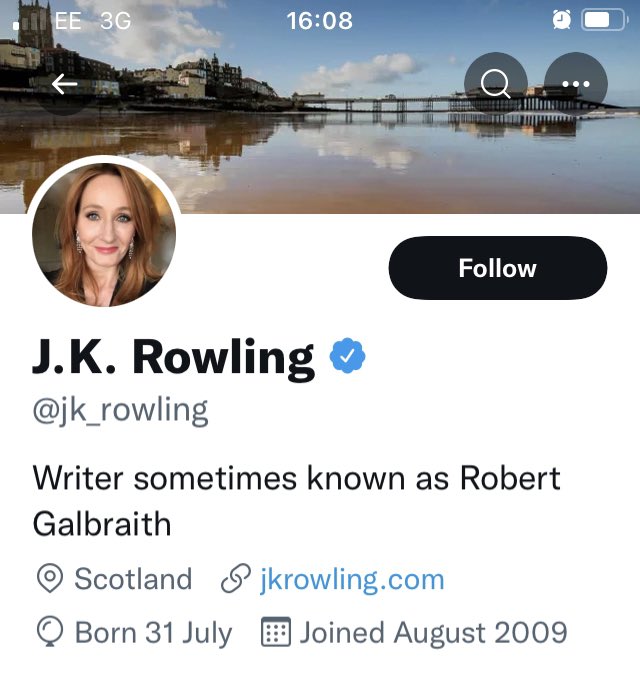 ColinYoungActor's tweet image. .@jk_rowling when your bio literally says that you choose to identify as a man I really don’t understand why you think you can judge anyone for how they identify! #Heightofhypocracy