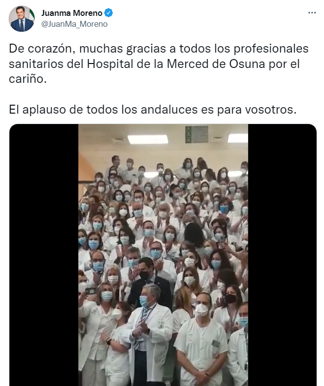 Asil_Vestra0's tweet photo. Hola @JuanMa_Moreno, ¿es verdad que has montado ese teatro para seguir engañando a los andaluces mientras desmantelas la sanidad pública? https://t.co/wnD8oFaWgk