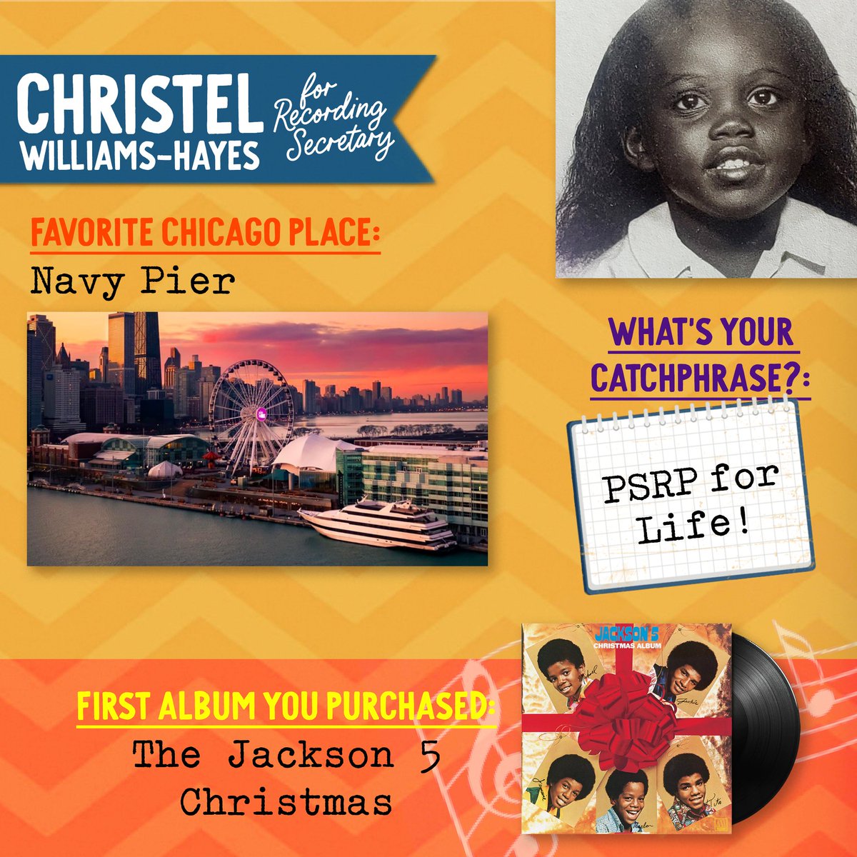 coreteachers's tweet photo. Meet your #COREClassOf2022 Recording Secretary Christel Williams-Hayes all over again. #PSRPpower @christel_min https://t.co/zFFHfVhBe2