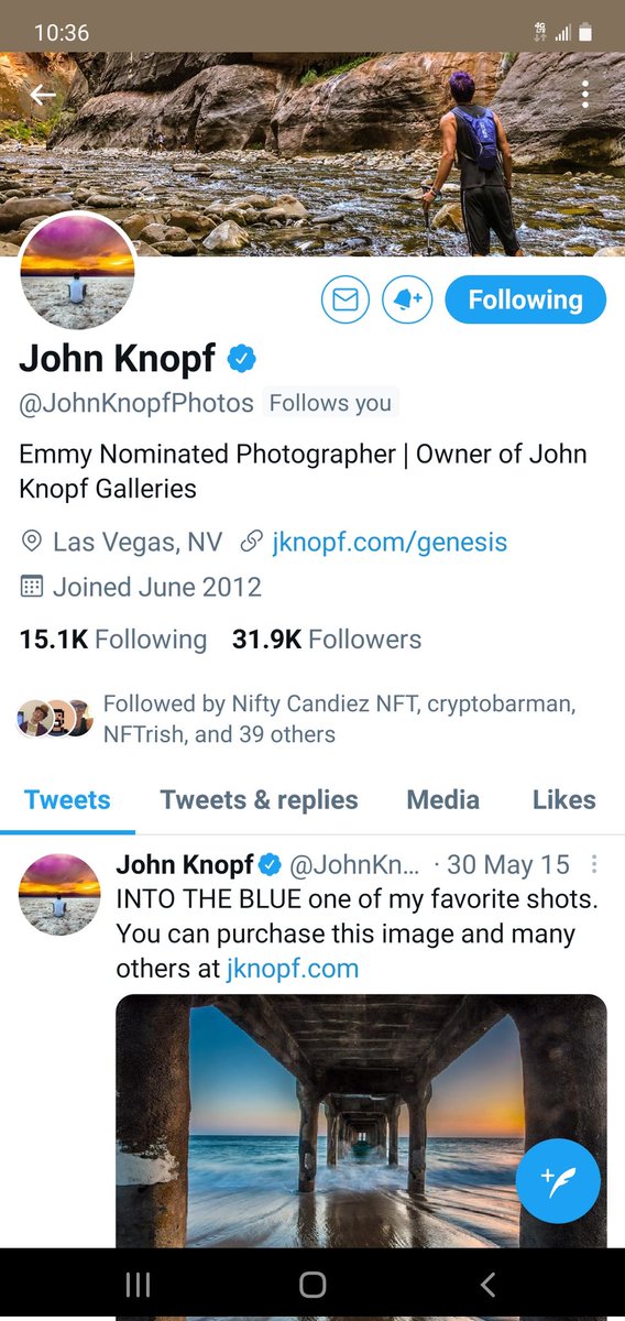 NylaCollection's tweet photo. I ❤️ #History and save special memories... I will periodically share some of my #NFT journey #Memory #flexs 🥰🤣

This is called "I knew normie @johnknopf before he had a @BoredApeYC #PFP 🤣" https://t.co/8C7PQ6hjiv