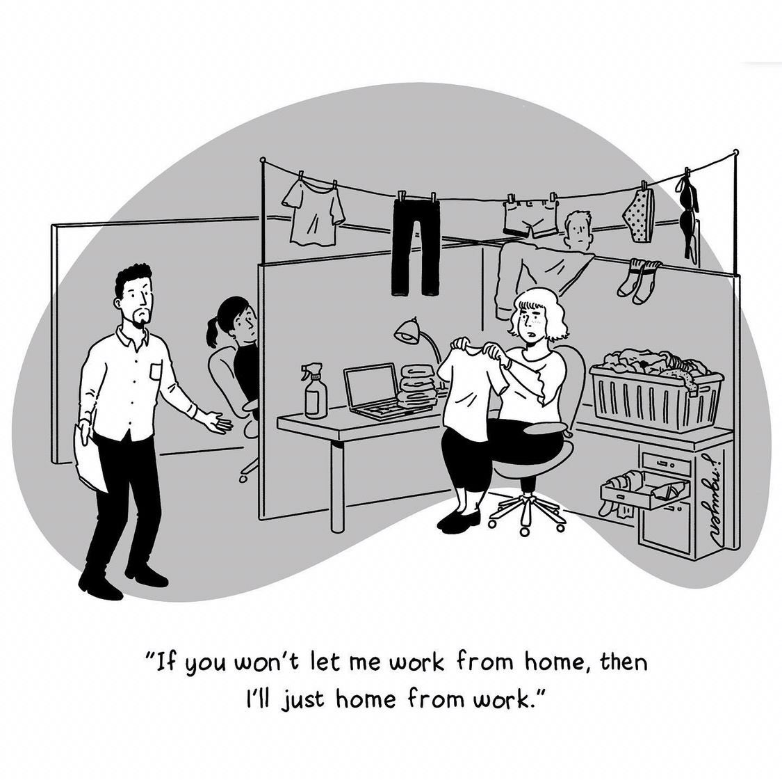 Love this, IG/jeremywins 

#WorkFromHome