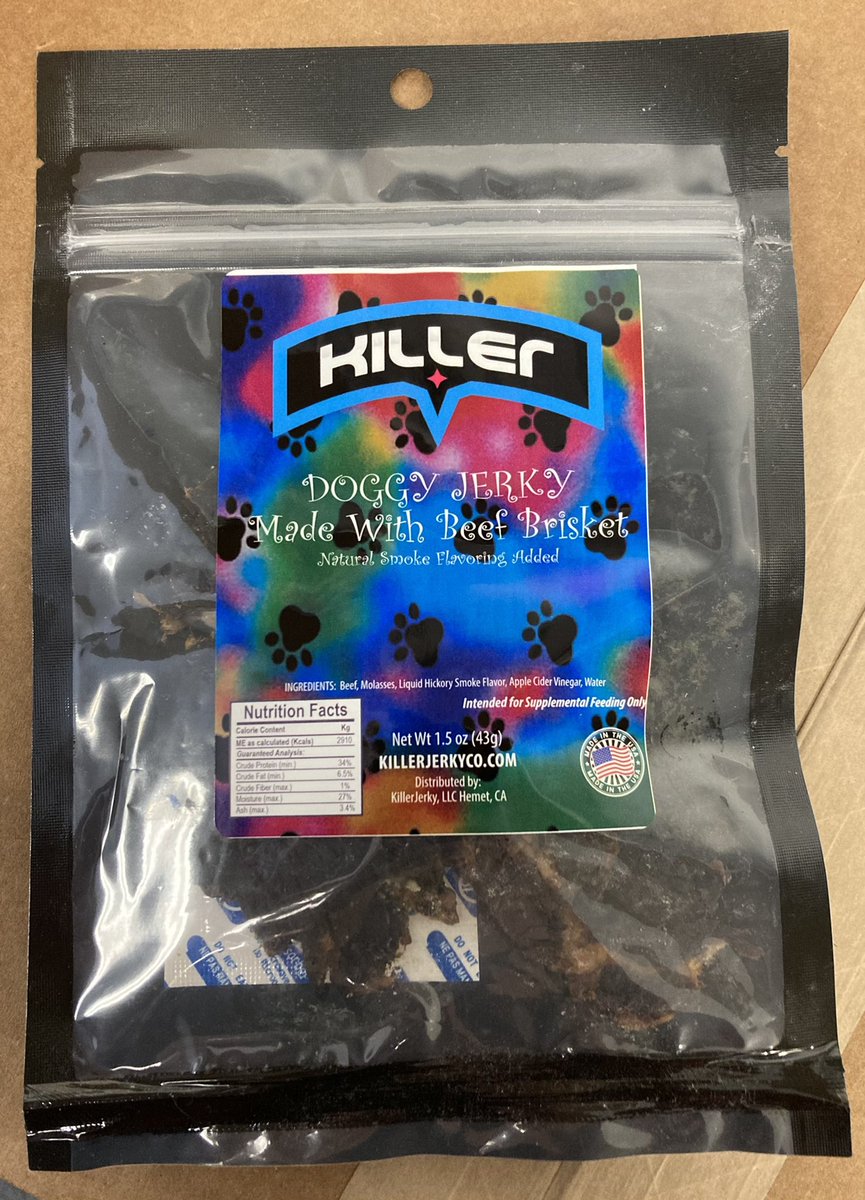 Even the puppies get that good jerky! 🐶 

KillerJerkyCo.com