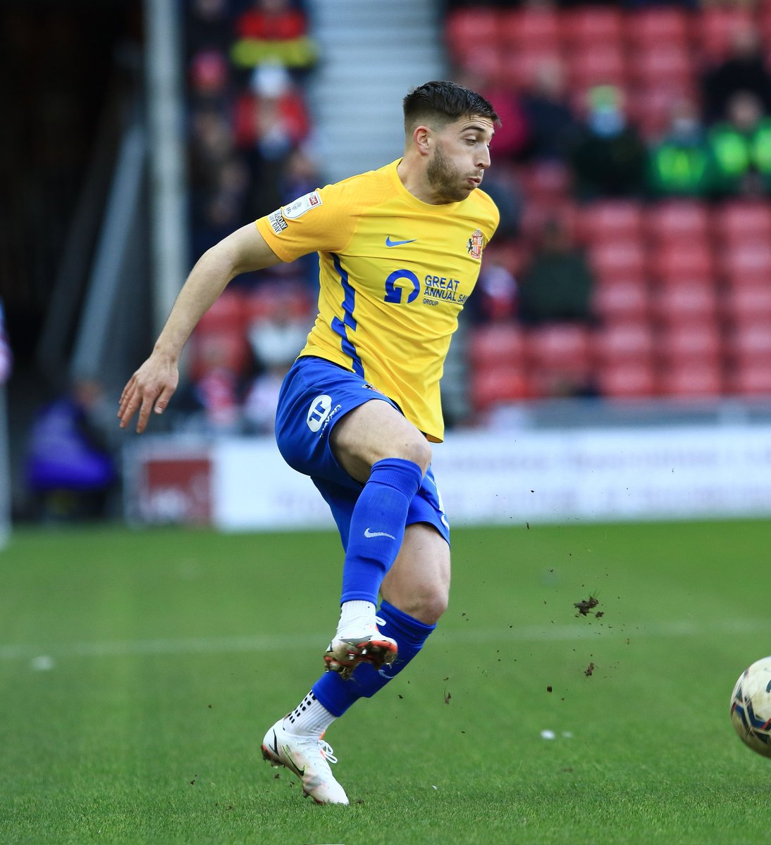 KitCrimes's tweet photo. Sunderland are wearing their yellow/blue kit at home to Crewe today. 🇺🇦
They'll be signed by the players and auctioned, with funds raised donated to the DEC Ukraine Humanitarian Appeal. #SUNCRE https://t.co/vI9DZt95rJ
