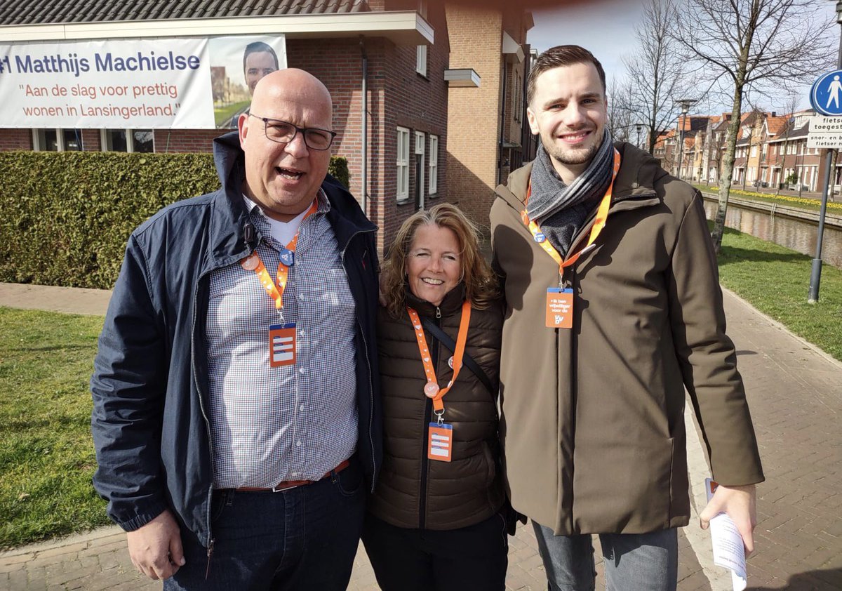 Zaterdag campagne dag <a href="/VVD_LL/">VVD Lansingerland</a>. Bijzondere gesprekken, waardevolle gesprekken maar bovenal tevreden inwoners in <a href="/Lansingerland/">Gem. Lansingerland</a> #GR2022