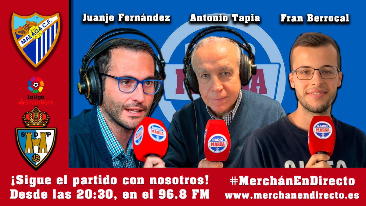 Muestra Oposición rastro Radio Marca Málaga on Twitter: "El @MalagaCF quiere volver a ganar en casa y en @RadioMarcaMLG te lo vamos a contar. ➡️ Hoy hay que convencer! 📻 Con la narración de @JuanjeFernandez Muestra Oposición rastro Radio Marca Málaga on Twitter: "El @MalagaCF quiere volver a ganar en casa y en @RadioMarcaMLG te lo vamos a contar. ➡️ Hoy hay que convencer! 📻 Con la narración de @JuanjeFernandez