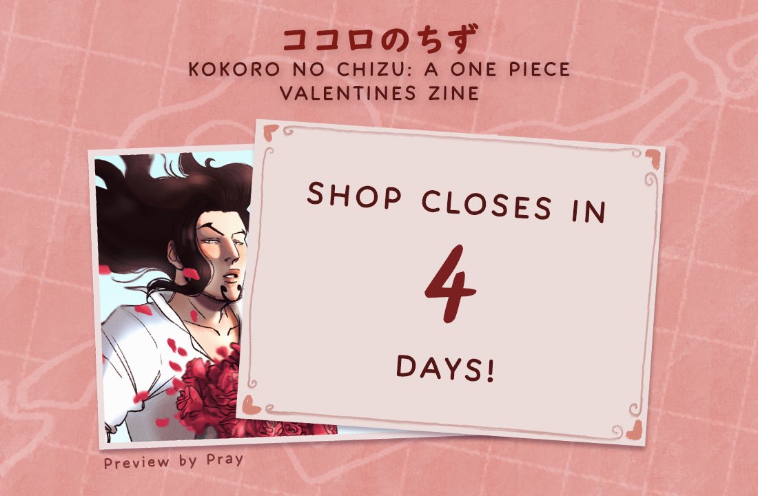 ココロのちず A One Piece Valentines Zine Opvsdayzine Twitter