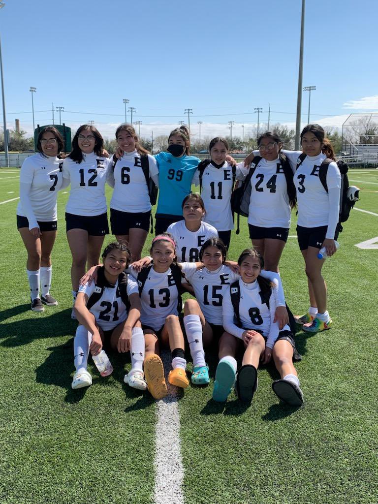 Congratulations to the Womens' JV Dark team for their win over Brownsville Pace. 3-0 Great way to end the season. ⚽️❤️ #strongsidesoccer