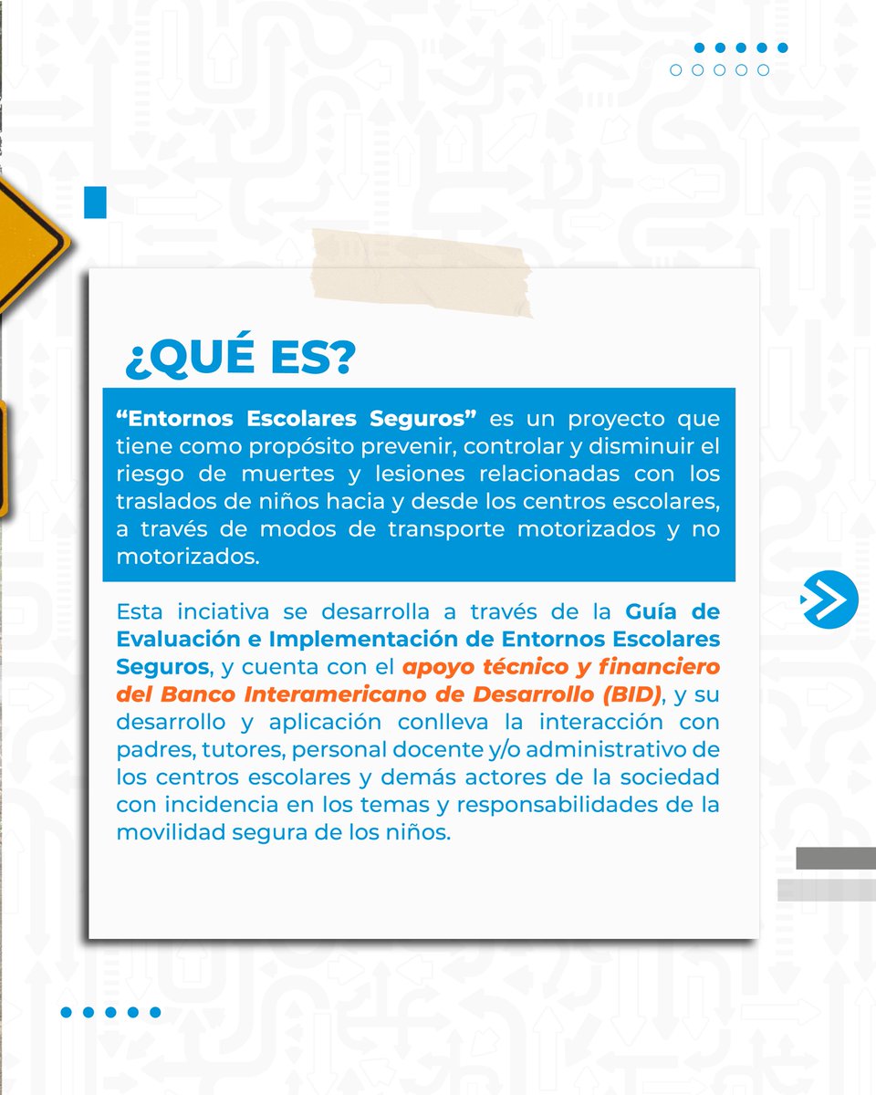 INTRANT_RD's tweet photo. 🚸👧🏽 ¡Trabajamos por una mejor #SeguridadVialRD en los entornos escolares!
🗣Nuestro director ejecutivo, Rafael Arias, presentó como buena práctica la iniciativa de «Entornos Escolares Seguros» 🚸, en el Panel Infraestructura Segura de #FISEVI2022. https://t.co/7zrwN7nWn8
