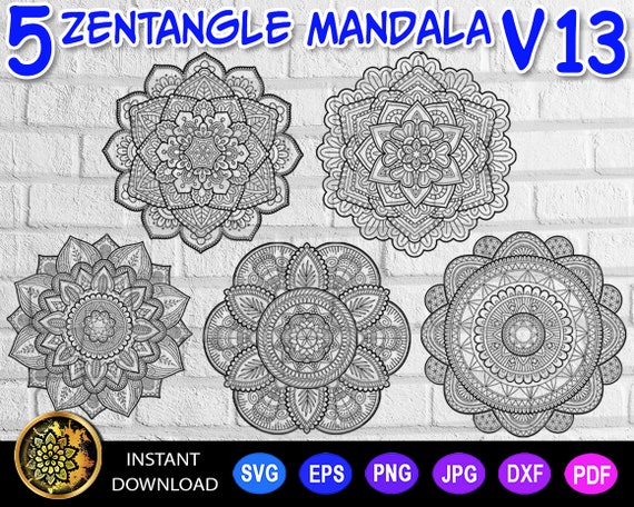 ArtDesign_by_VC's tweet image. 5 Zentangle Mandala Bundle tinyurl.com/y2plg4fl via @EtsySocial #mandala #lineart #Digitalfile #mandalasvg