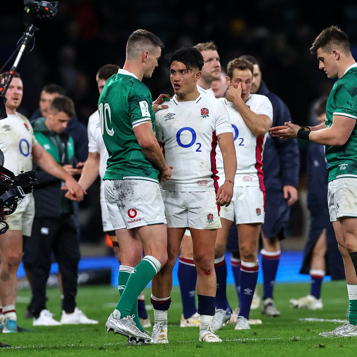 Well played today @IrishRugby 🤝🌹☘️