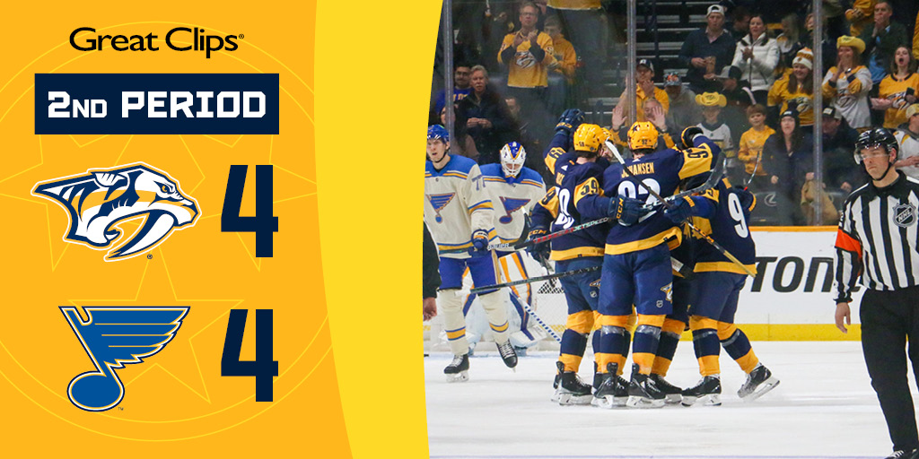 PredsNHL's tweet photo. *screaming*

@GreatClips | #Preds https://t.co/mGIHn5bSjE