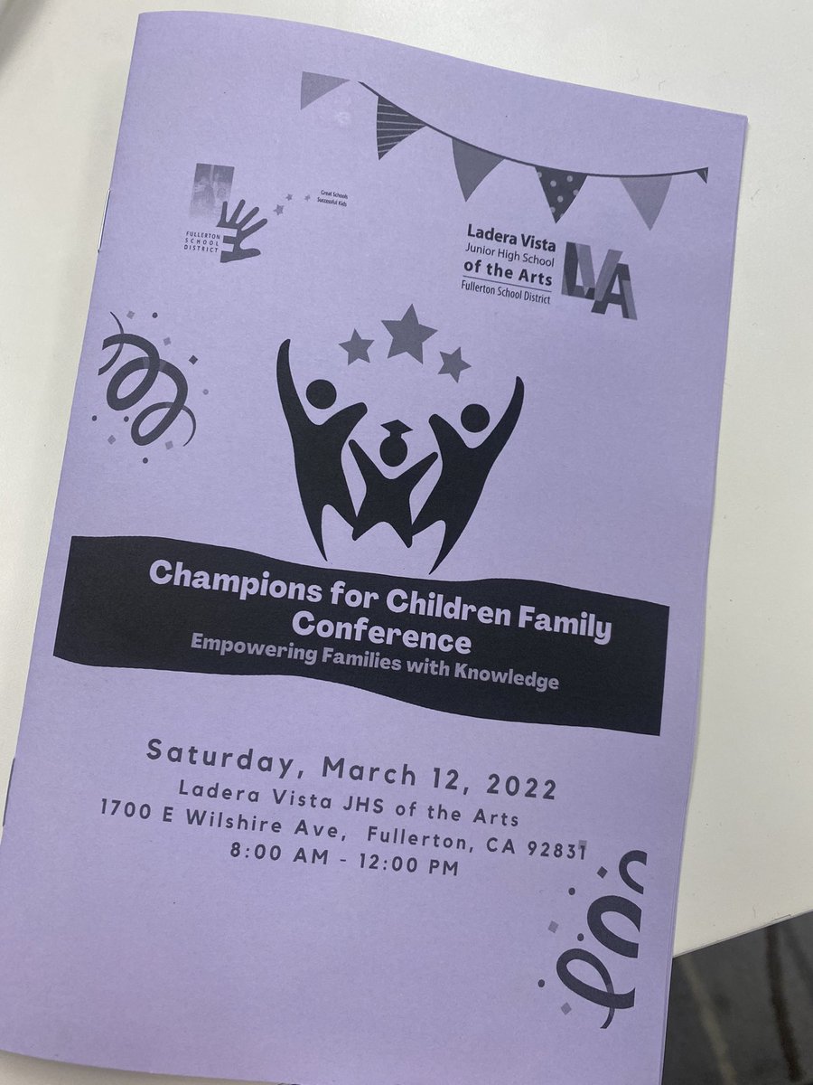 Jenna_Breite's tweet photo. All set up and ready to present at the Champions for Children Family Conference put on by @FullertonSD ! Come check our room 20 to learn how to help your kids navigate social media safely! #fsdlearns #fsdcares #family #socialmedia https://t.co/x00nWRIiYN