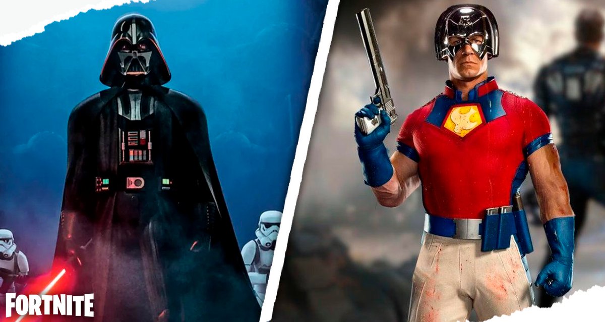 G4bbyfortnite's tweet image. ¿Qué prefieren?

LIKE : Peacemaker en el Pase
RT     : Darth Vader en el Pase

Si uno de éstos dos personajes pudiese llegar al siguiente pasé de batalla de Fortnite ¿cual eligirias? 

muchas son las teorías sobre las skins del siguiente pasé.