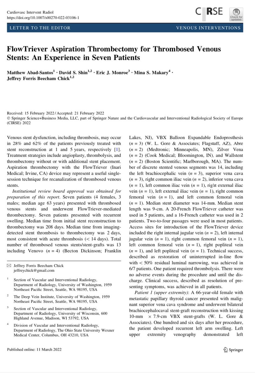 Jeffrey F. B. Chick, MD, MPH tweet media