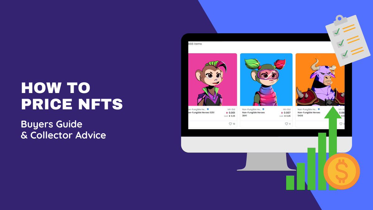 NFTs_Guru's tweet photo. Pricing your crypto art doesn't have to be hard! Learn the best #nft pricing strategies to increase sales &amp; grow your revenue: https://t.co/UkWLZHO8A4 https://t.co/COYPyoMoQB