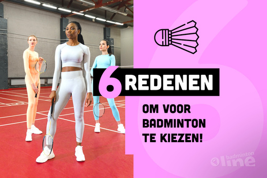 badmintonline's tweet photo. Zes redenen om te kiezen voor badminton

➡️ https://t.co/M1P0wIhjqg

#badminton #welovebadminton #lijstje #listicle #top6 https://t.co/PVXMNvftKi