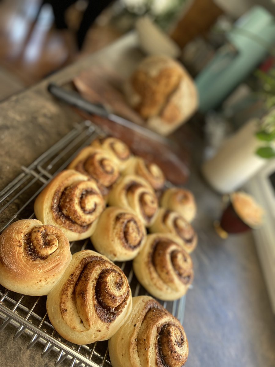 Saturday = cinnamon rolls