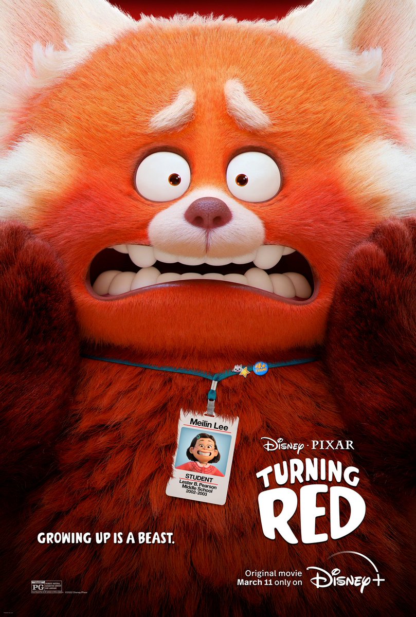 moviefone's tweet photo. Happy Weekend!
Comment below with your Panda Mei mood:
😍 for happy
😰 for nervous
😯 for surprised
😢 for crying
😡 for mad
😳 for embarrassed
😱 for shock
#TurningRed is now streaming on Disney+
https://t.co/iJ0f2MbA9z
#moviefone #movie #disneyplus #disney #PandaMei https://t.co/sowiERaVsF