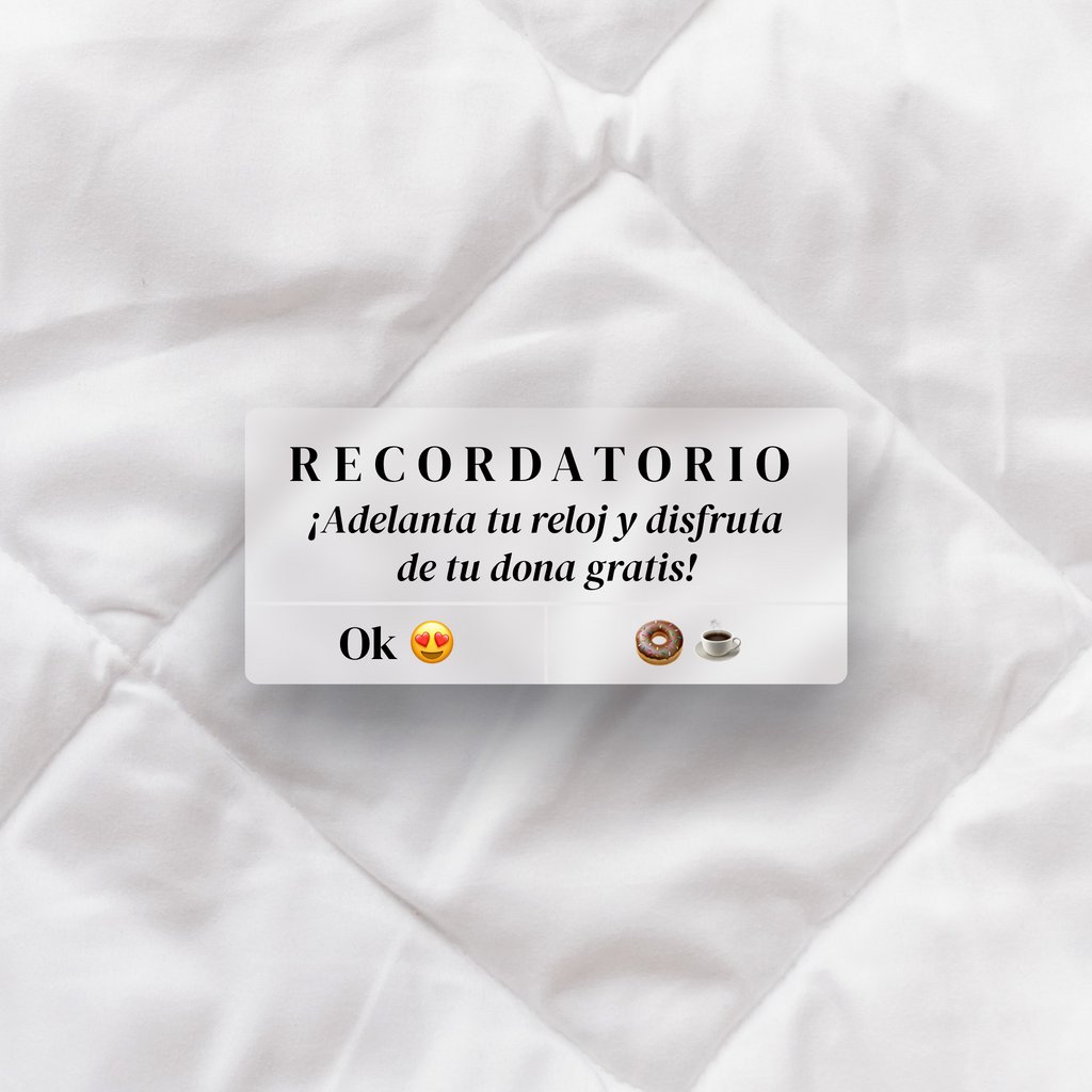 MundoDeFe's tweet image. Mañana, antes de nuestro servicio de las 12:00pm, tendremos una deliciosa dona esperándote. Luego, continuaremos nuestra nueva serie sobre “El Fuego de Dios”.

¡Ven a la iglesia hambriento (por una dona) y hambriento por la Presencia y la Palabra de Dios!

😉🙌🍩