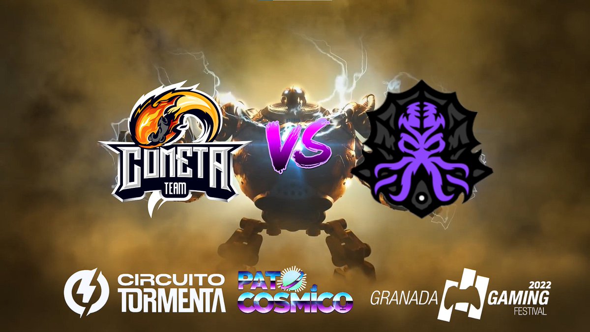 Ey, que habemus stream esta tarde!! Seremos testigos de la andadura de <a href="/CometaTeam/">Cometa</a> en la parada organizada por <a href="/granadagaming/">Granada Gaming Festival 🎮</a> del <a href="/SomosLaTormenta/">Circuito Tormenta</a>!

⏰| 18:00
🆚| <a href="/PyrexiaEsports/">Pyrexia Esports</a> 
📺| Twitch.tv/el_pato_cosmico

🙌🙌🙌🙌🙌