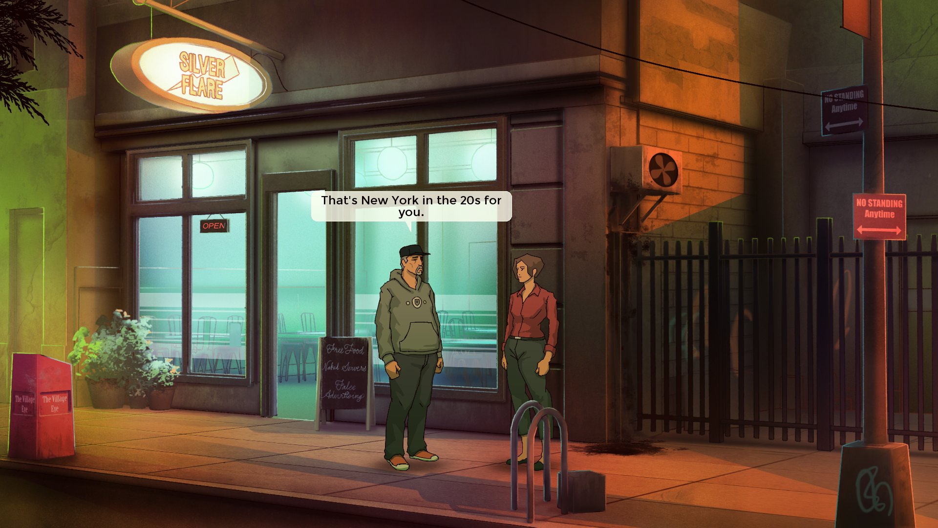 Wadjet Eye of Sauron on Twitter: "For #screenshotsaturday, here are some  out-of-context dialog snippets from our upcoming time travel adventure,  #OldSkies! I know this one's been taking awhile. We are getting there.