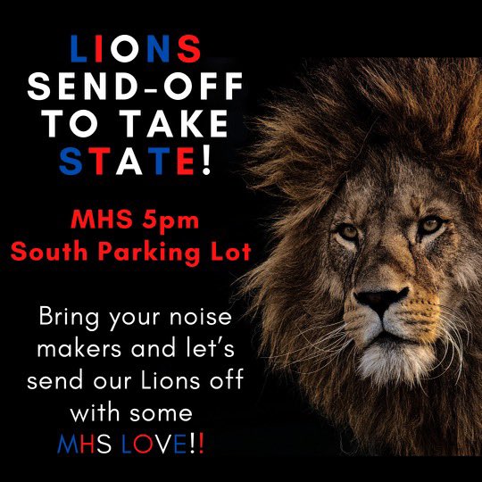 Come out and show your support as our Lions make history! #LionPride #mpspride 🏀💙🤍❤️🦁