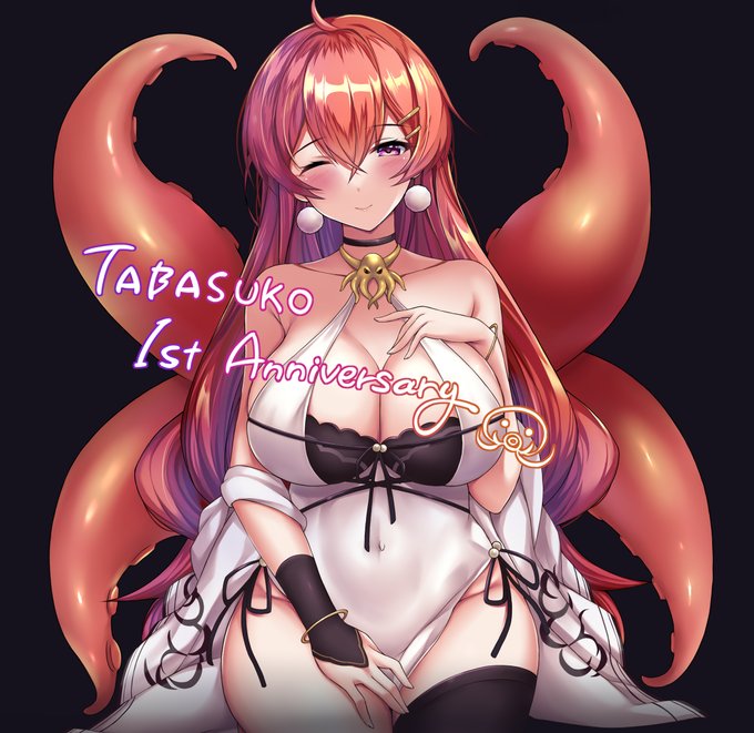 ※マンダリンで失礼します。

很榮幸這次有機會接到塔芭絲可(@mirotabasco)的委託
也恭喜Tako開台一周年㊗️🎉🎊

https://t.co/2ufftTpDCW
歡迎大家去Tako一周年的新衣裝直播一起慶祝喔☀️☀️ 