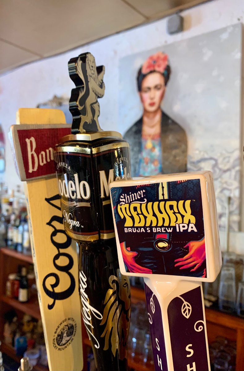 TamaleHouseEast's tweet photo. The Brews are back in town! It is the return of beers on tap at Tamale House out in time for SXSW @CoorsBanquet @ShinerBeer #Bruja #HexMex @ModeloUSA https://t.co/HHDP2DtYdk