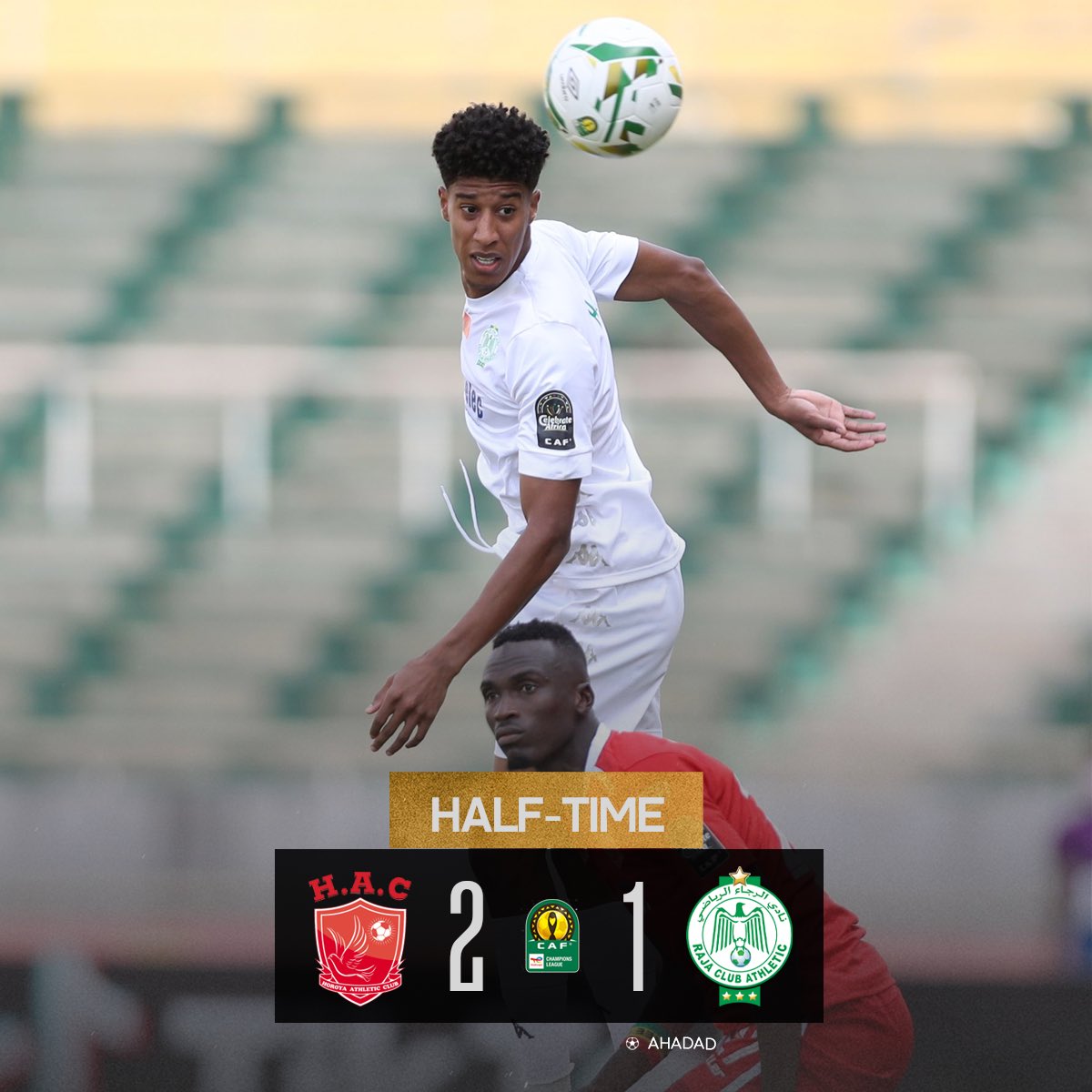 ⏸️ #HT in Conakry 🇬🇳