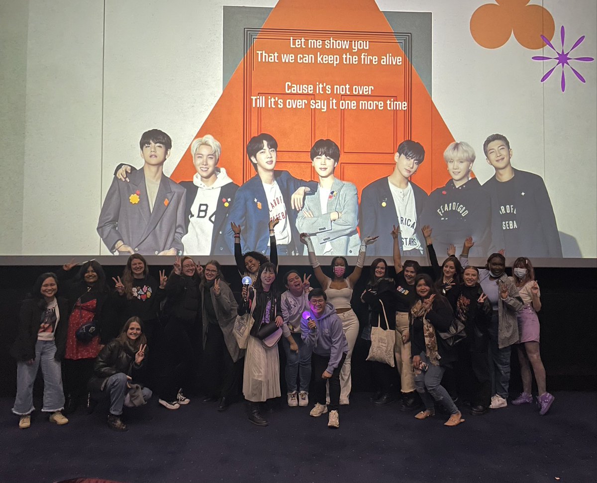 terlexoxo's tweet photo. PTD concert. ARMY’s @ point square cinema today! 💜💜💜 #PTDLIVEVIEWING #BTSARMY https://t.co/gmj3oCUayi