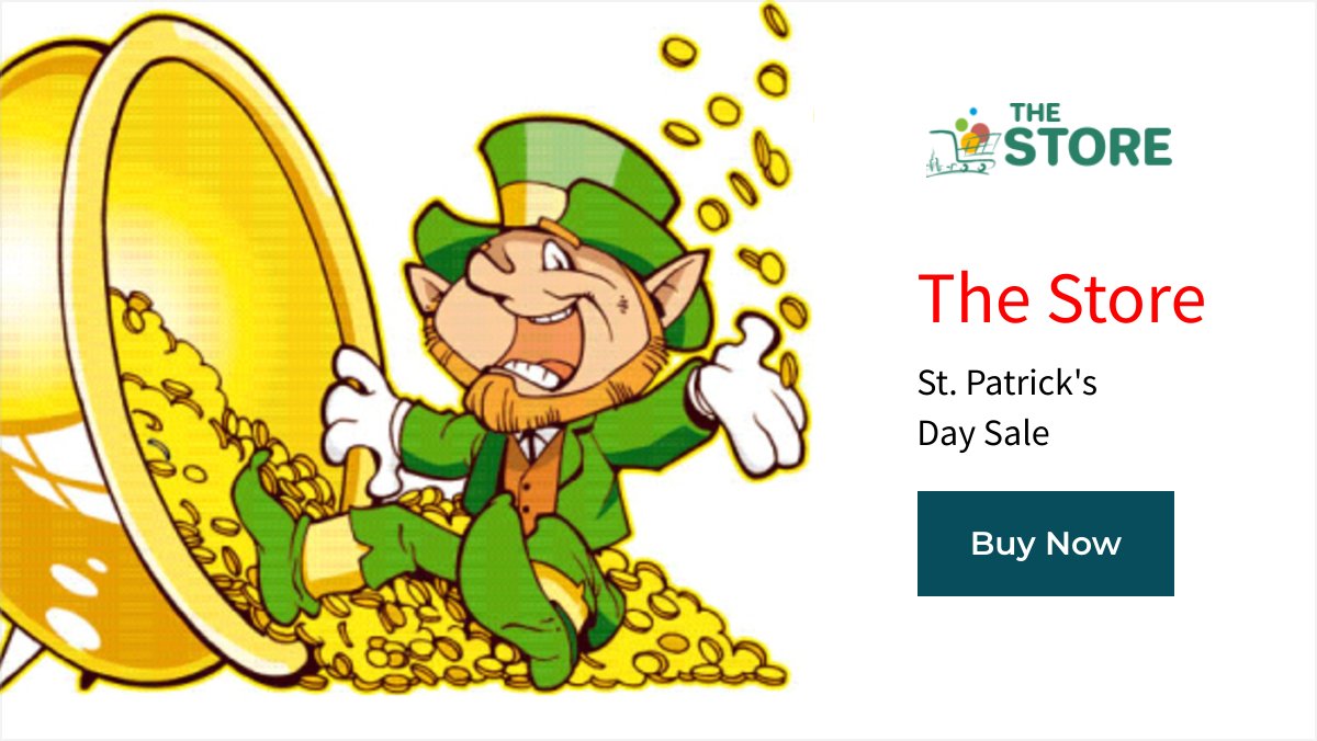 The Store's Big St Patrick's Day Sale is ON! - mailchi.mp/55c924dae7f9/w…