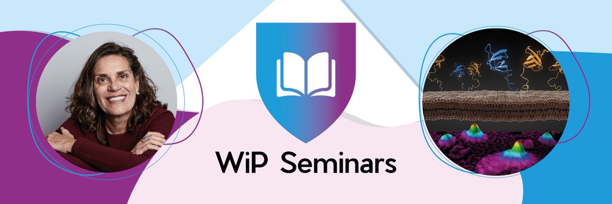 IstWip's tweet photo. The Women in Physics Student Club has the honour to host Prof. María García-Parajo in the third WiP Seminars event.

Find out more information about this event on our website [https://t.co/g9UKyHplKJ]

Don't forget to register here👇: 
https://t.co/bjLuFfNjO1 https://t.co/mbjVD5VcZG