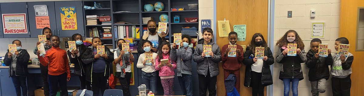 Week2 of OneBook OneSchool as Stella Diaz leads the way! @andominguez Our Ss were overjoyed when they got their own book. The Ss loud cheers were inspiring! ThankYou <a href="/AWS/">Amazon Web Services</a> <a href="/ThinkBigSpace/">InnovativeTechTeacher</a> for the gift of books! <a href="/LDMcDade/">LaTanya D. McDade, Ed.D.</a> <a href="/RiverOaksPWCS/">River Oaks ES PWCS</a> <a href="/TulasiMathias/">Literacy Amba. Ghana</a> @KimWerle <a href="/rita_goss/">Rita Everett Goss</a> <a href="/ILAToday/">ILA</a>