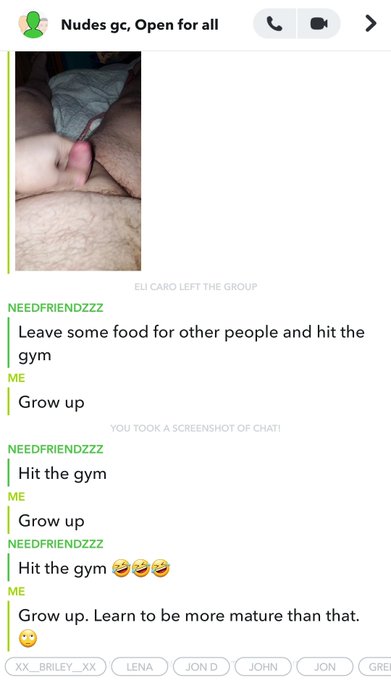 Some people on snapchat really need to learn some manners, and some sense too. 🙄 https://t.co/QQmDn8